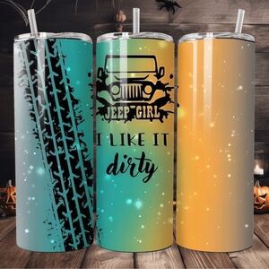 Handcrafted sublimation 20oz skinny tumbler